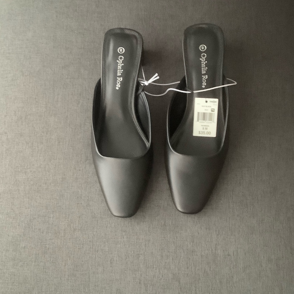 Ophelia Rose Black Women's Mules